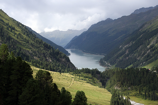 Der Stausee im Kaunertal