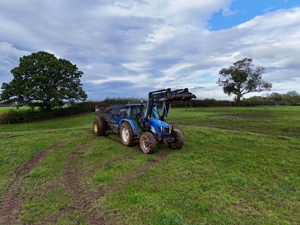 Muck spreading