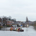 Looking up river on the Dee at Chester