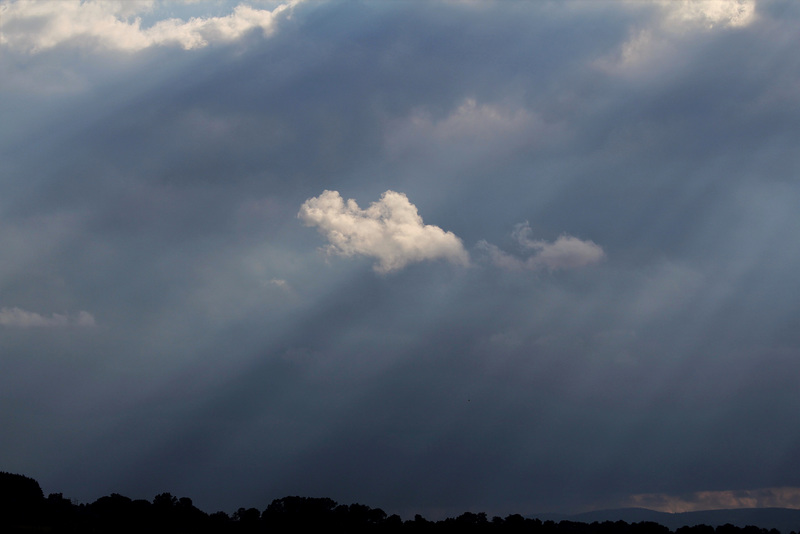 petit nuage dans les rayons