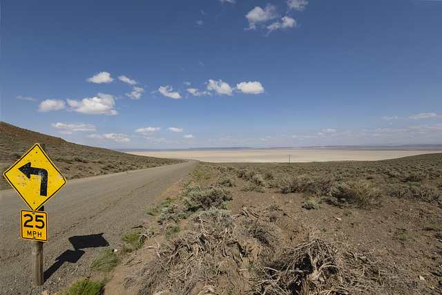 The Vastness of Alvord Desert Playa