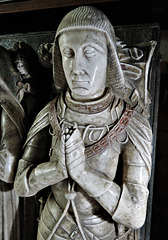 turvey church, beds  (68)c16 tomb with effigies of sir john mordaunt +1506 and wife