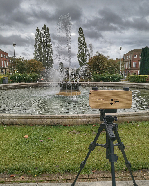 Using my Ondu pinhole camera.