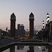 Plaza De Espana At Dusk