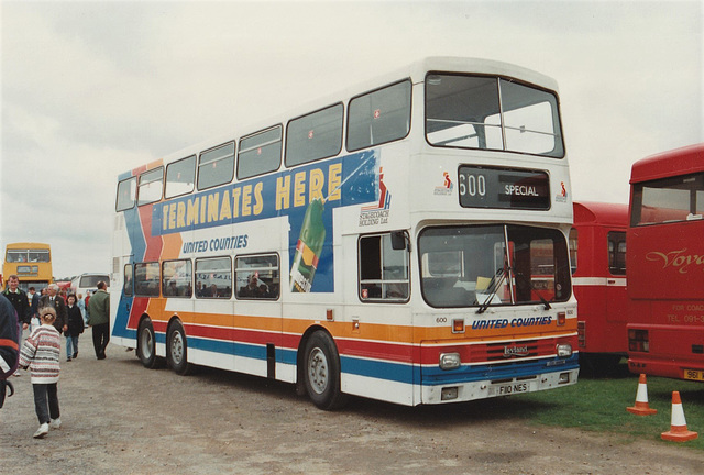 Stagecoach United Counties 600 (F110 NES) at Showbus, Duxford – 26 Sep 1993 (206-3)