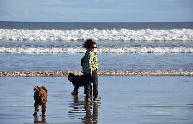 autumn at the beach