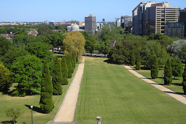 View From The Shrine Of Remembrance