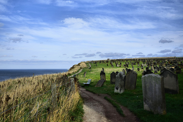 At the top of Church Steps ~ Whitby