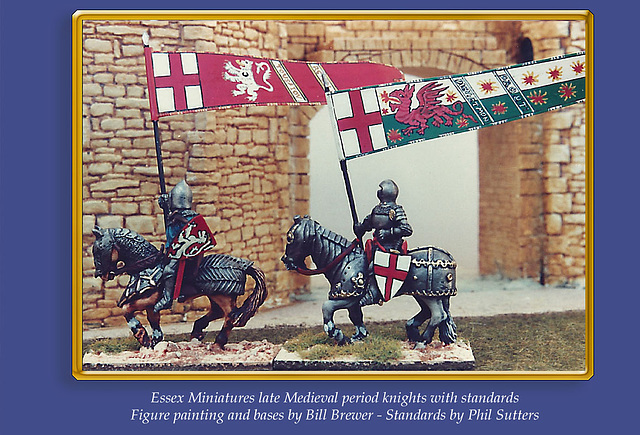 Medieval Knights with Standards