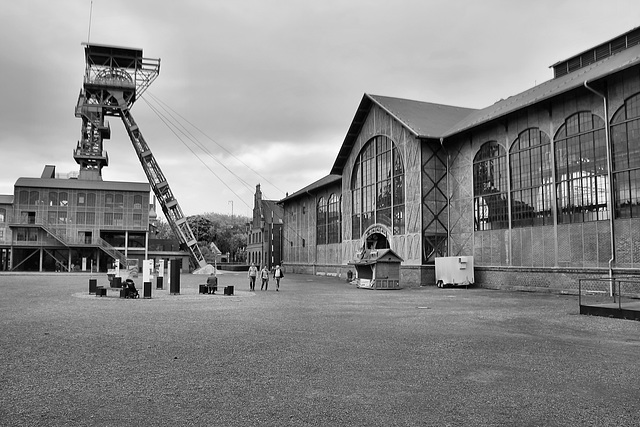 Schacht 2 mit Maschinenhalle (Zeche Zollern 2/4, Dortmund-Bövinghausen) / 20.05.2023