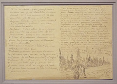 Illustrated Letter to Theo Van Gogh by Van Gogh in the Metropolitan Museum of Art, July 2023