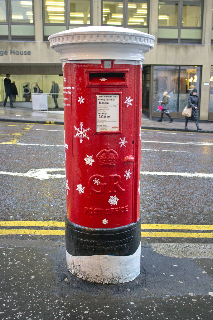 Singing Post Box, North Hanover Street Entrance to Queen Street Station, Glasgow