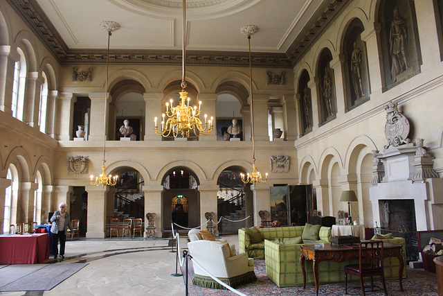 Entrance Hall, Grimsthorpe Castle, Lincolnshire