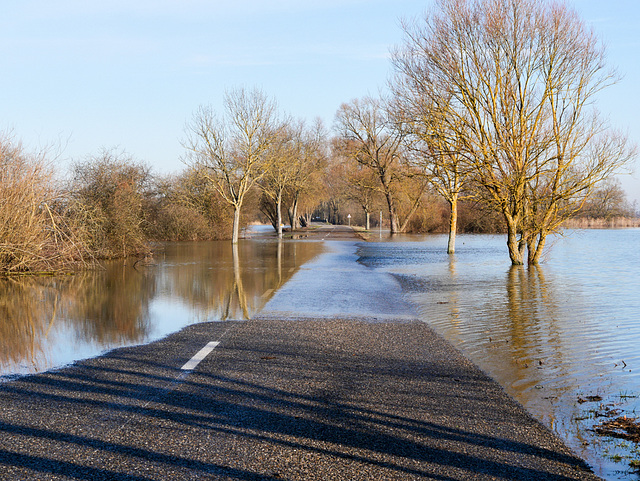 les inondations par chez moi...