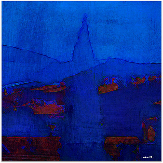 ...blue mountain...