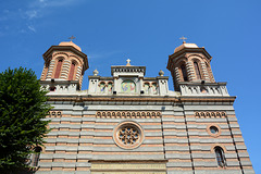 Romania, Constanța, Upper Part of the Facade of the Cathedral of "Saints Peter and Paul"