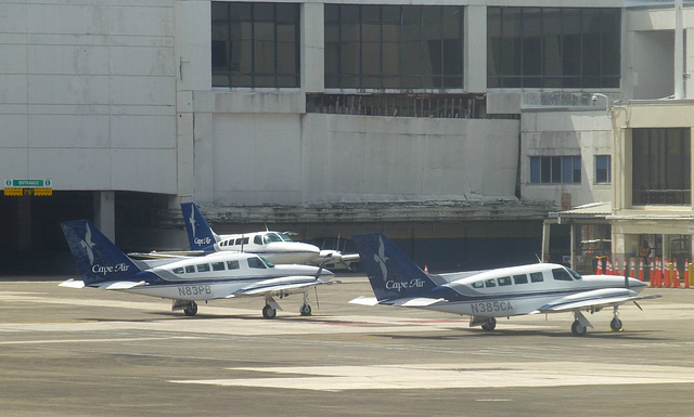 Cape Air Cessna Trio at SJU - 19 March 2019