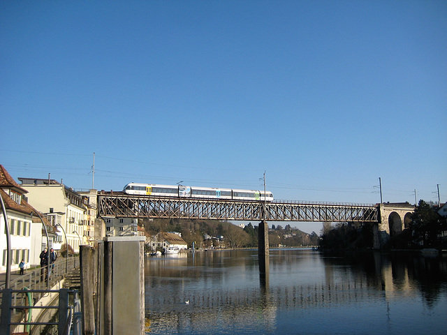 Eisenbahnbrücke über den Rhein