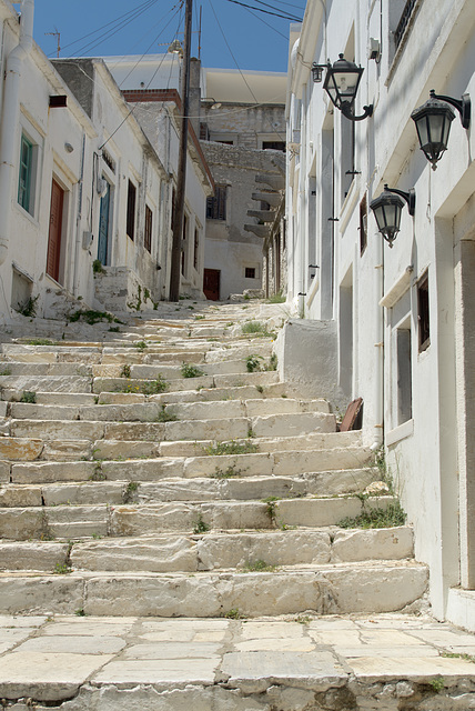 Street scene in Apeiranthos