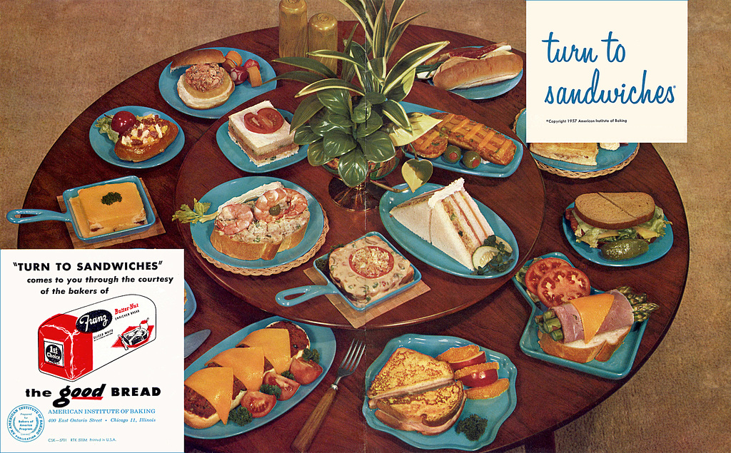 Turn To Sandwiches, 1957