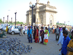 Am Gateway of India in Mumbay