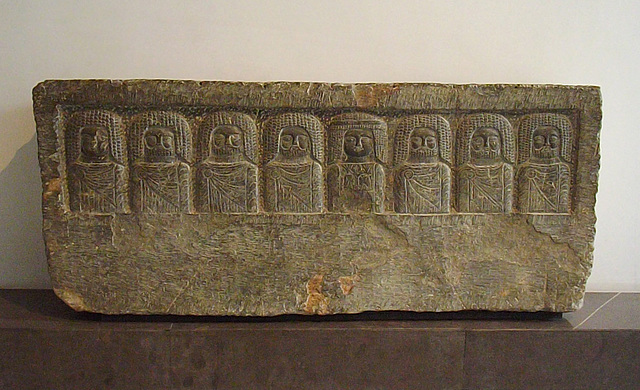 Divine Assembly of Ancient Lybian Gods Relief in the Bardo Museum, June 2014