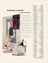 Martex Dish Towel Ad, 1957