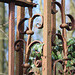 Detail of grade 1 listed gates, Nettleham Hall, Lincolnshire