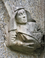 steeple ashton church wilts  c16 headstop figure north aisle - Copy