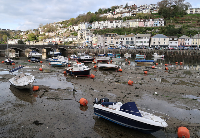 Looe Harbour, low tide