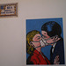 Covid-19 kiss.