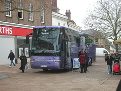 Galloway European Coachlines 279 (AY09 BYZ) in Bury St. Edmunds - 15 Jan 2010 (DSCN3786)