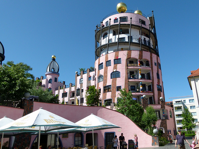 Grüne Zitadelle - Hundertwasserhaus