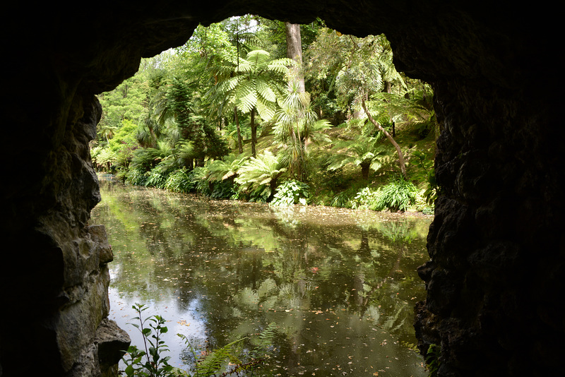 Azores, Island of San Miguel, The Cave in the Park of Terra Nostra