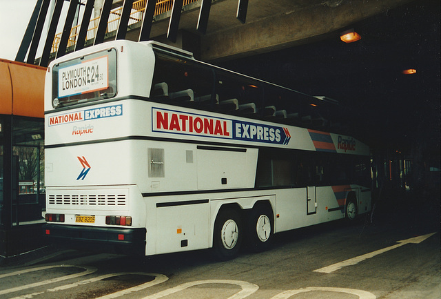 Trathens EBZ 8205 (XWC 18) at Rochdale - 15 Apr 1995 Trathens EBZ 8205 (XWC 18) at Rochdale - 15 Apr 1995
