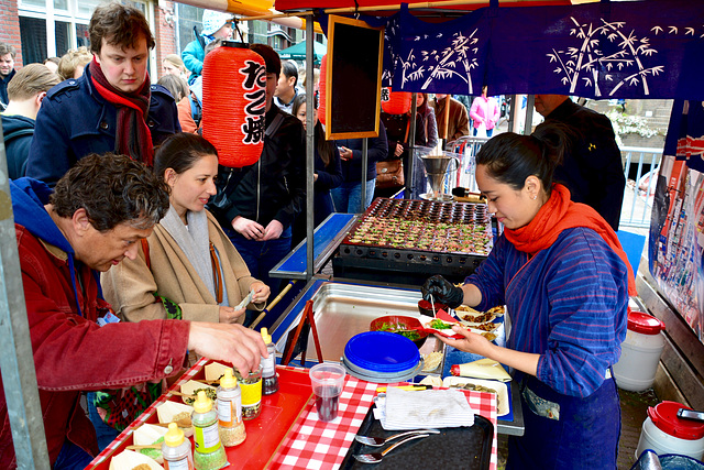 Japan market in Leiden