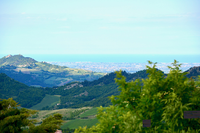 San Leo 2017 – View of Rimini