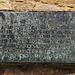 turvey church, beds  (78)brass on tomb of john rychardson 1612, a servant at the hall