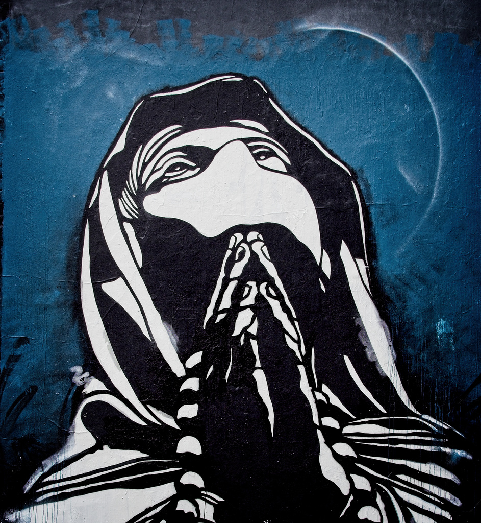 Praying!
