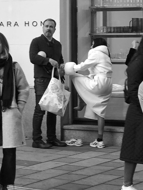 Wien - changement de souliers