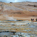 Iceland, Observing Hverir Sulphur Hot Springs