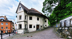 Seeböckhaus - Aufgang zu Schloss Bruneck