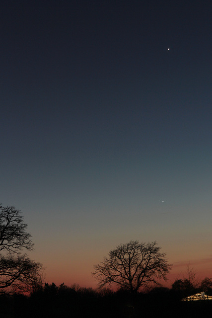 Venus and Mercury