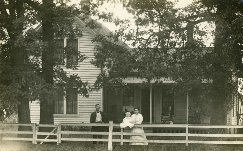 Home of Bert and Fanny, July 21, 1912