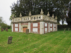 turvey church, beds  (79)C19 higgins mausoleum c.1845