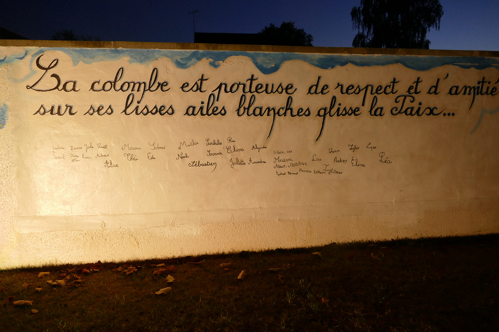Chemin de la Paix.