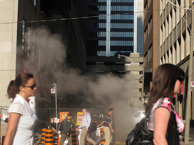 Eight years ago today on Bay Street in Toronto