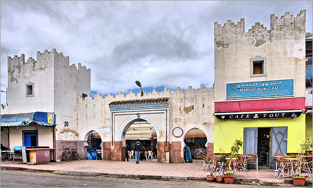 Market Hall in Sidi Ifni