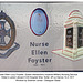 Nurse Ellen Foyster killed in action - photographed on Worthing Pier 14 5 2019