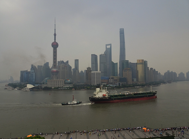 Pudong in the haze